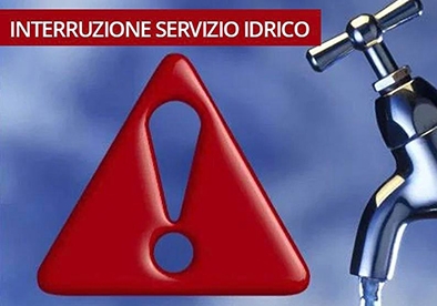 Avviso Interruzione Flusso Idrico per il 08.06.2026