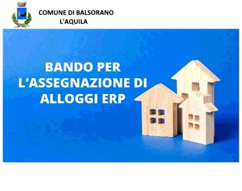 Bando Alloggi di Edilizia Residenziale Pubblica 2026