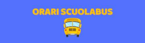 Avviso Orari Definitivi Trasporto Scolastico 2026/2027